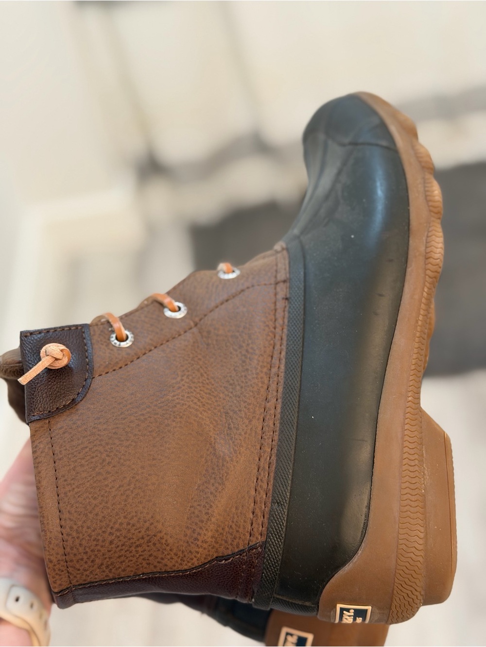 Sperry Duck Boots size 7.5 - Picture 3 of 7